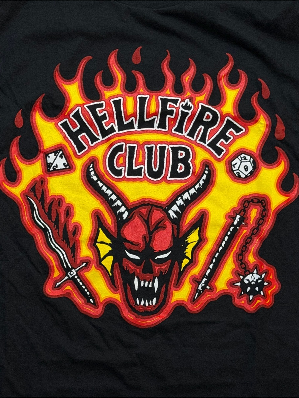 🔥 STRANGER THINGS "Hellfire Club" Graphic Tee 🔥